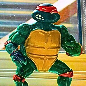 1988 TMNT Playmates Lot of 3 Figures Raphael Leonardo Michelangelo Parts/Repair